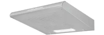 Kapak aspirimi MPM 51 PX 69, 175 m³/h, inox, argjendtë