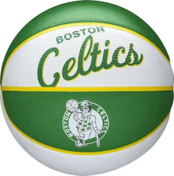 Top basketbolli Wilson NBA Team Retro Mini, Boston Celtics, outdoor, jeshil e bardhë