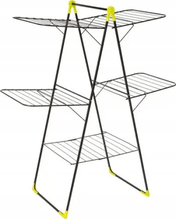 Tharëse rrobash 5Five Mojave, 30 m, metal, e zezë jeshile