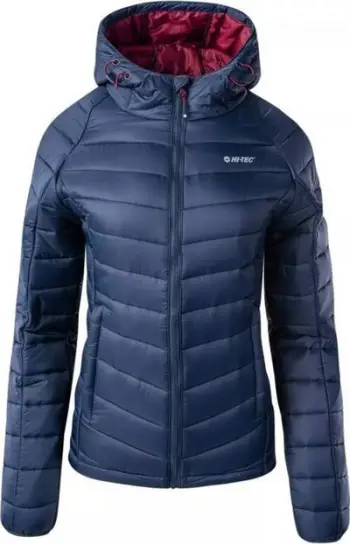 Xhaketë femrash Hi-Tec Lady Carson, me kapuç, najlon, blu navy