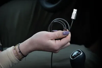 Kabllo Forcell F-energy Metal C234, USB-A në USB-C, 1 m, argjendtë - 2