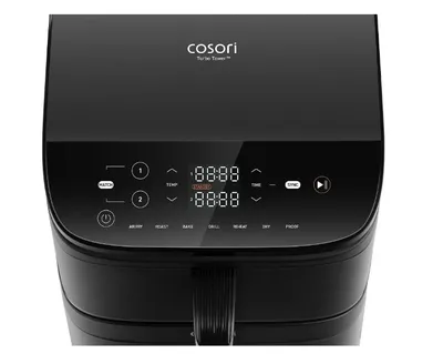 Fritezë ajrore Cosori Turbo Tower, 10.8L, 7 programe gatimi, e zezë - 8