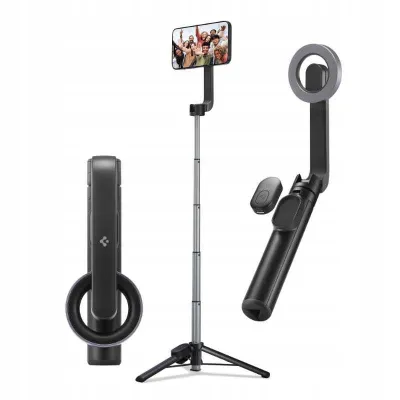 Shkop selfie tripod Spigen S570W, Bluetooth, MagSafe, i zi - 1
