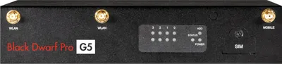 Firewall hardware Securepoint Black Dwarf Pro G5, 2.83 Gbit/s, dual band Wi Fi, i zi - 1