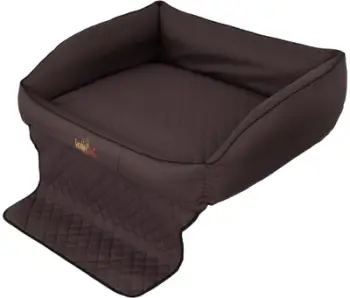 Shtrat bagazhi për qen Hobbydog Royal Trunk Car Bed R3, cordura rezistente, me mbulesë të heqshme, kafe e errët