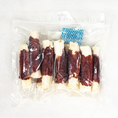 Shujtë për qen Maced White Stick with Duck, shkopinj 12.5cm, 500g - 4