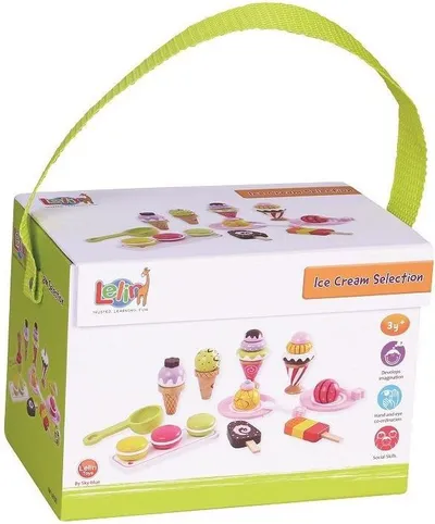 Set lodrash akullore Lelin Ice Cream L40105, për fëmijë 3+, shumëngjyrësh - 2
