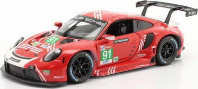 Maket makine Bburago Porsche 911 RSR #91, 1/24, diecast, shumëngjyrëshe - 2