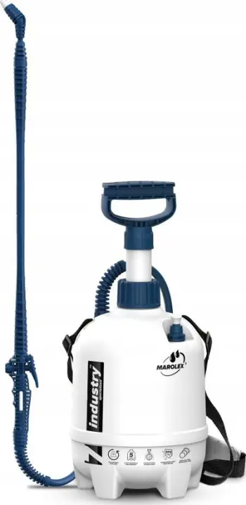 Pompë spërkatëse Marolex Industry Alka Line 7L S116.233, për preparate alkaline, portokalli