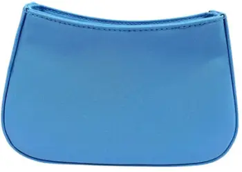 Çantë kozmetike Lanvin Fabric, tekstil, e vogël, turquoise