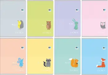 Fletore Interdruk Notebook Kids Pastel, A5, me vija