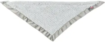 Bandanë Krishtlindjesh për qen Trixie, plush, 55 cm, gri