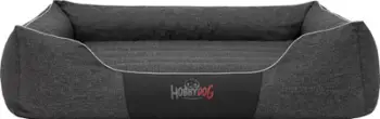 Shtrat për kafshë Hobbydog Bed Comfort XXL, material EKOLEN, i zi