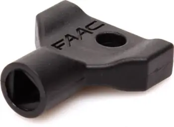 Çelës çbllokimi Faac 713002, plastik, i zi