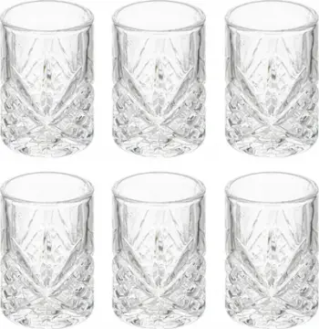 Set gota shoti Secret de Gourmet Autumn, 6 copë, 6 cl, transparent