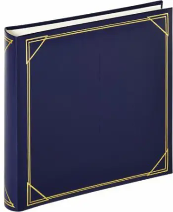 Album fotografik Walther Standard MX-200-L, 30x30 cm, 100 faqe, blu