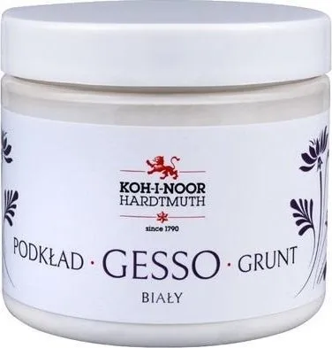 Pastë bazë Koh-I-Noor Gesso, 200ml, e bardhë - 1