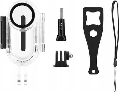 Strehë nënujore Puluz PU556T për Insta360 GO 2, 30m, transparente - 3