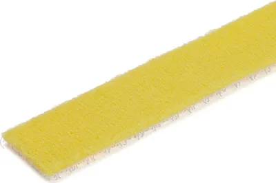 Rrip kabllosh StarTech.com Hook and Loop, 25 ft, i verdhë, i ripërdorshëm - 2