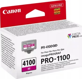 Kasetë boje Canon PFI-4100M, magenta, origjinale