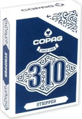 Letra loje Copag 310 Slimline Stripper, plastike, blu