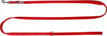 Leckë për qen Dingo Tape, 1.6cm, 2-4m, e kuqe