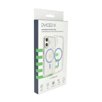Dviced MagSafe iPhone 16 Clear Case, Blue - 3