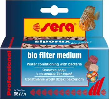 Material filtrues për akuarium Sera Siporax Bio Active Professional, 35 g, për ujë të ëmbël dhe të kripur