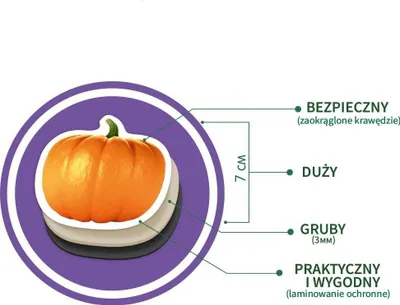 Set magnetësh edukativ Fruits and Vegetables, 50 copë, shumengjyrësh - 3