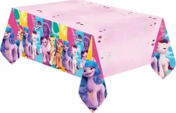 Mbulesë tavoline My Little Pony, letre, 1.2m x 1.8m, shumëngjyrëshe
