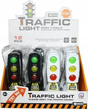 Semafor lodër Traffic Light, me drita, me tinguj, shumëngjyrësh