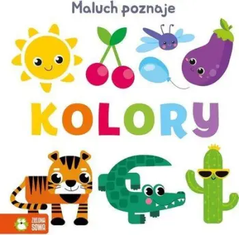 Libër për fëmijë Toddler Discovers Colors, karton, mësim ngjyrash, shumëngjyrësh