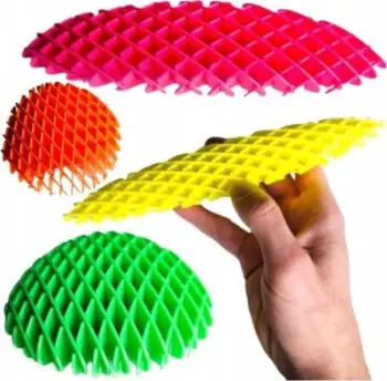 Lodër senzoriale Norimpex Fidget Worm, antistres, për fëmijë dhe të rritur, shumëngjyrëshe