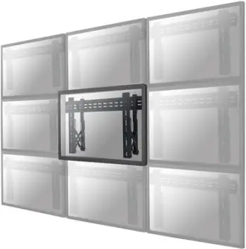 Mbajtës muri për TV Neomounts LED VW1000, 32" 75", i zi