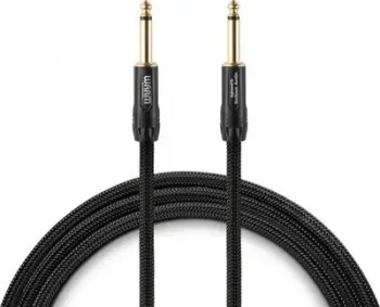 Kabllo zëri Warm Audio Premier Series, 1/4" TS, 1.8m, i zi