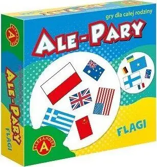 Lojë me letra Alexander Ale Pary Flags of Countries, edukative, shumëngjyrëshe