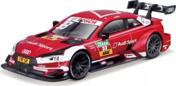 Maket veture BBurago Audi RS 5 DTM, shkalla 1:32, metal, shumëngjyrësh