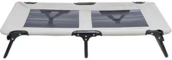 Shtrat për qen Trixie Dog Lounger, 120x70x19 cm, palosës, bezhë