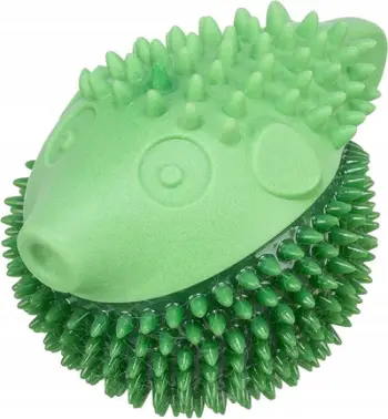 Lodër për qen Trixie TPR Fish Ball, top notues, portokalli