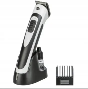 Krehër për kafshë EBI Black Comb S, 9 tehe, 17.5 x 5.5cm, i zi