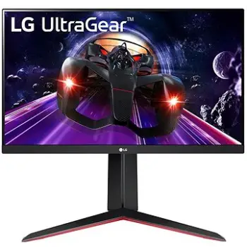 Monitor gaming LG UltraGear 24GN65R-B, 23.8", Full HD, 144Hz, i zi
