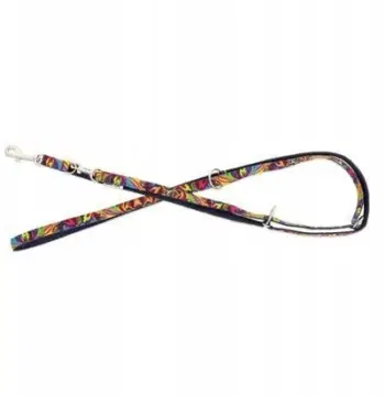 Litar qeni Barry King Picasso, i rregullueshëm, 16mm 220cm, navy blue shumëngjyrësh