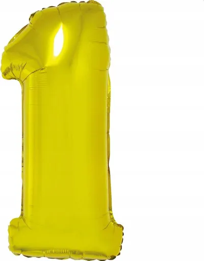 Balon foli GoDan Smart, numri 3, 92cm, ngjyrë ari - 4