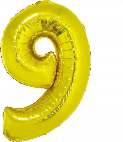Balon foli GoDan Smart, numri 3, 92cm, ngjyrë ari - 5