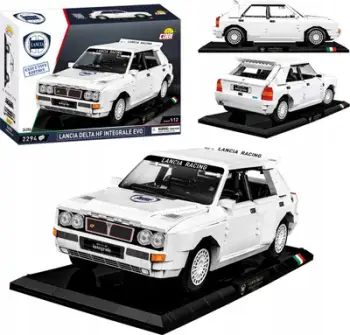 Model ndërtimi COBI Lancia Delta HF Integrale EVO Executive Edition 24356, 2294 pjesë, shkalla 1:12, shumëngjyrëshe