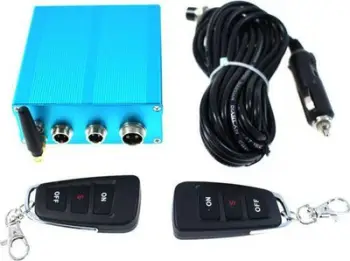 Kuti kontrolli elektrike për valvul shkarkimi PRO, wireless, me telekomandë, e zezë