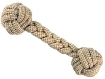 Lodër për qen Bone From Rope, litar i fortë, 20cm, shumëngjyrëshe