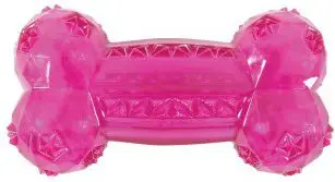 Lodër kockë për qen Zolux, 14 cm, rozë