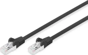 Kabllo rrjeti Digitus Patch CAT6 S FTP, 1m, e zezë