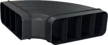 Aksesor aspirimi Bosch HEZ9VDSB1, kthesë horizontale 90°, plastik, e zezë